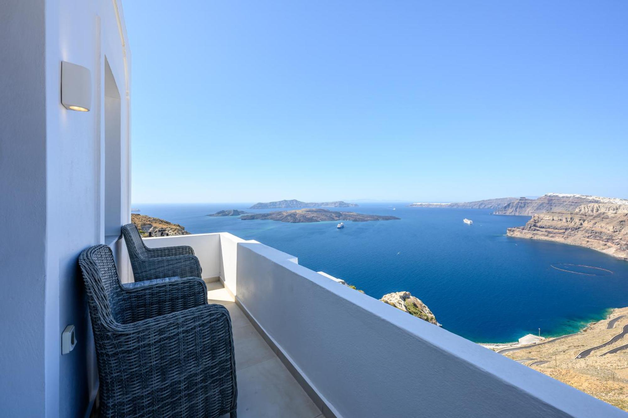 Spectacular View Caldera St V Apartment Megalochori  Exterior foto